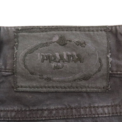 Prada Black Cotton Pants 40