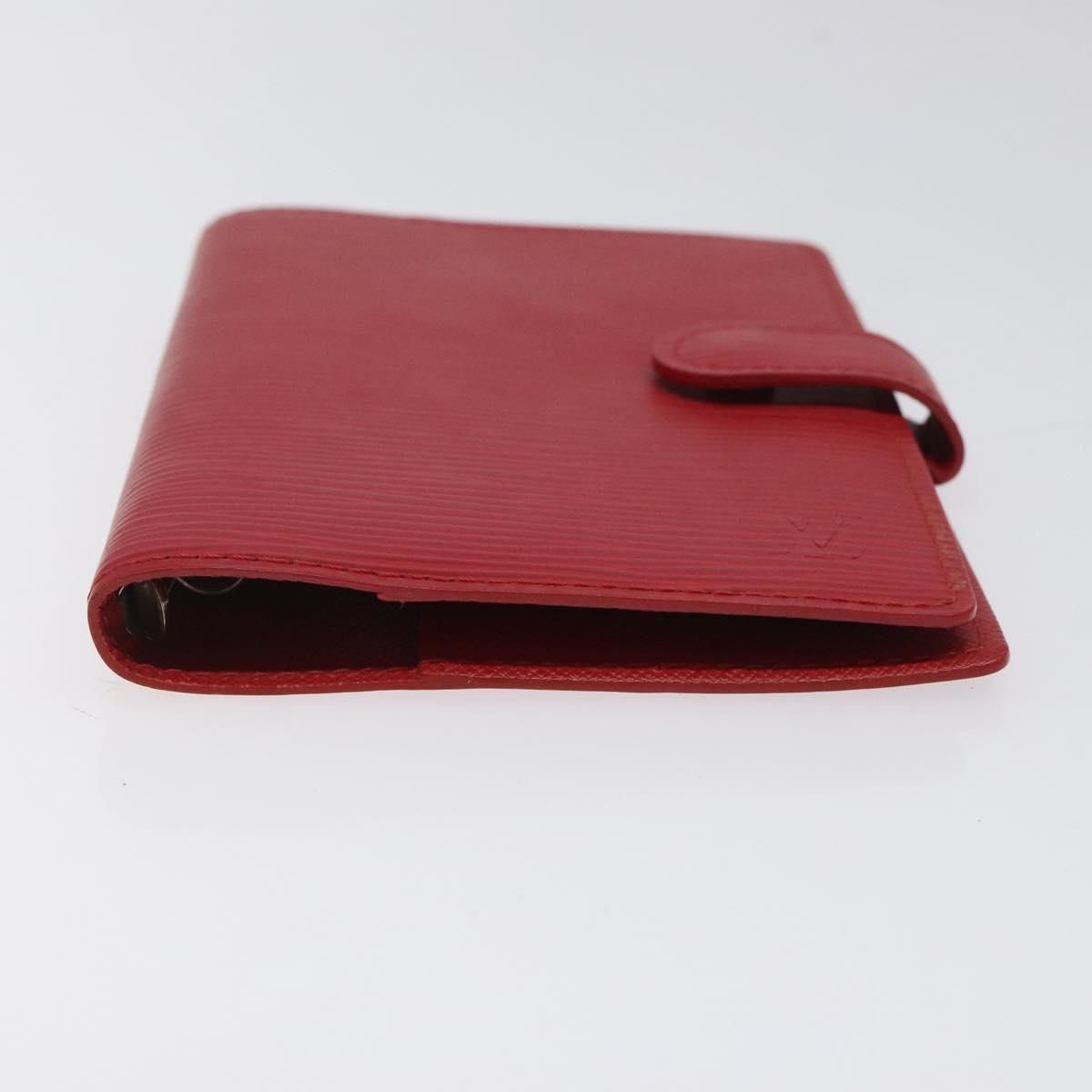 Louis Vuitton Epi Agenda Pm Day Planner Cover Red R 20057 Lv Auth