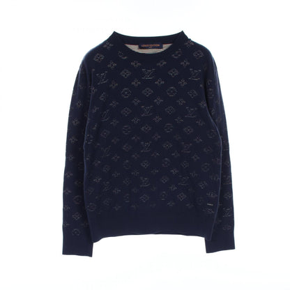 Louis Vuitton Drop Needle Monogram Navy Knit Rm 202q Tbv Hin 44w