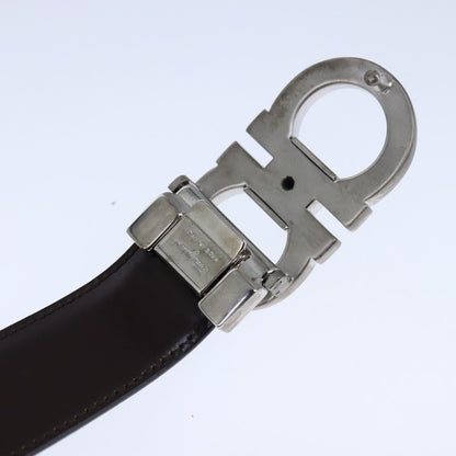 Salvatore Ferragamo Double Gancini Belt Leather 49.6&