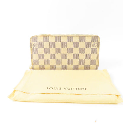 Louis Vuitton Zippy Wallet NM, Damier Azur
