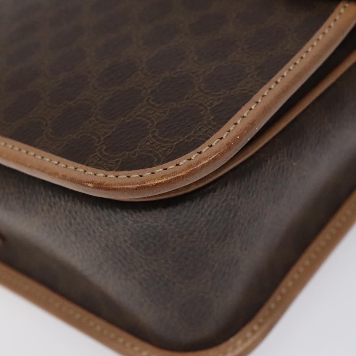Celine Macadam Canvas Shoulder Bag
