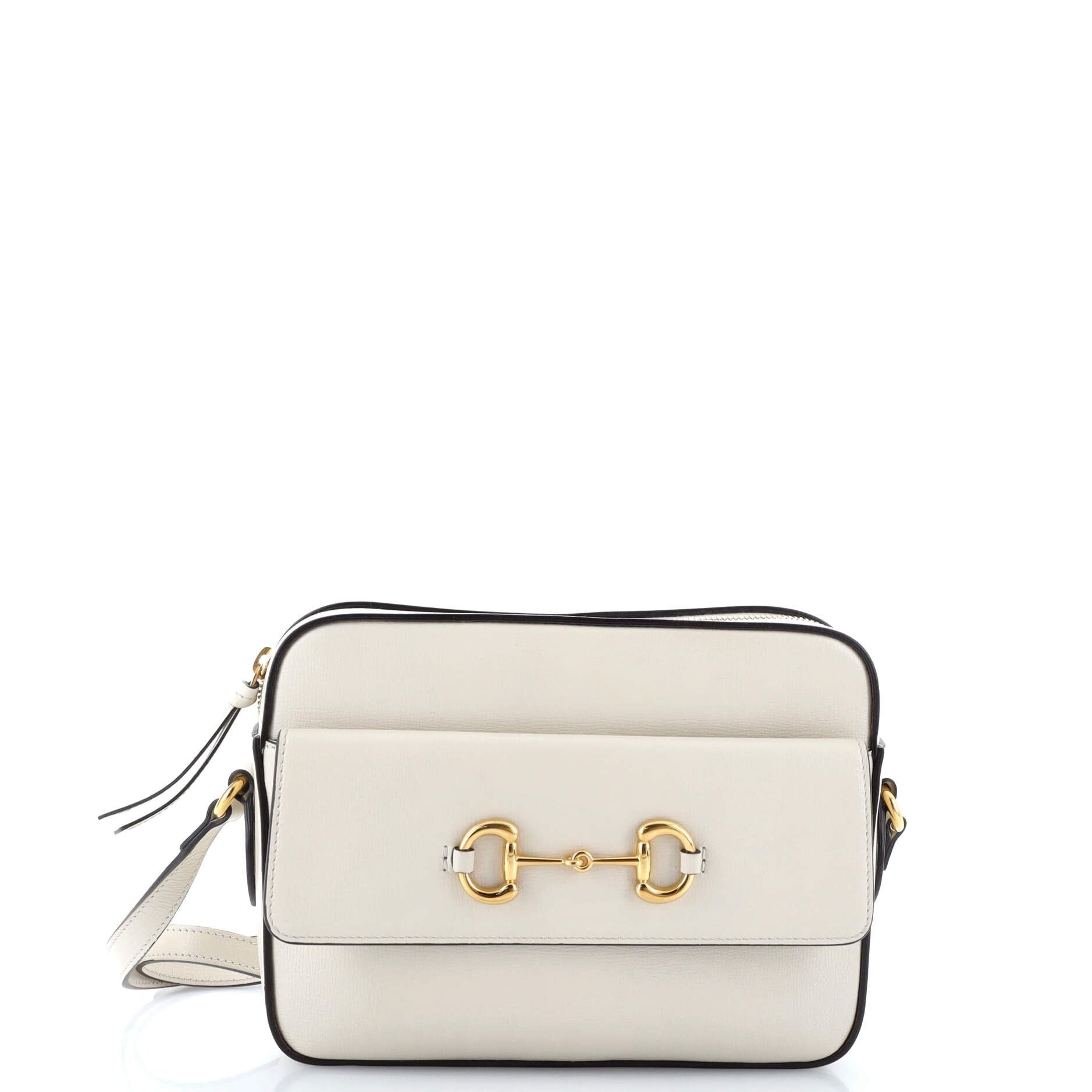 Gucci Small Horsebit 1955 Front Flap Shoulder Bag, Calf Leather