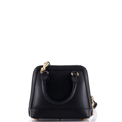 Gucci X Adidas Horsebit 1955 Top Handle Bag Leather With Applique Mini