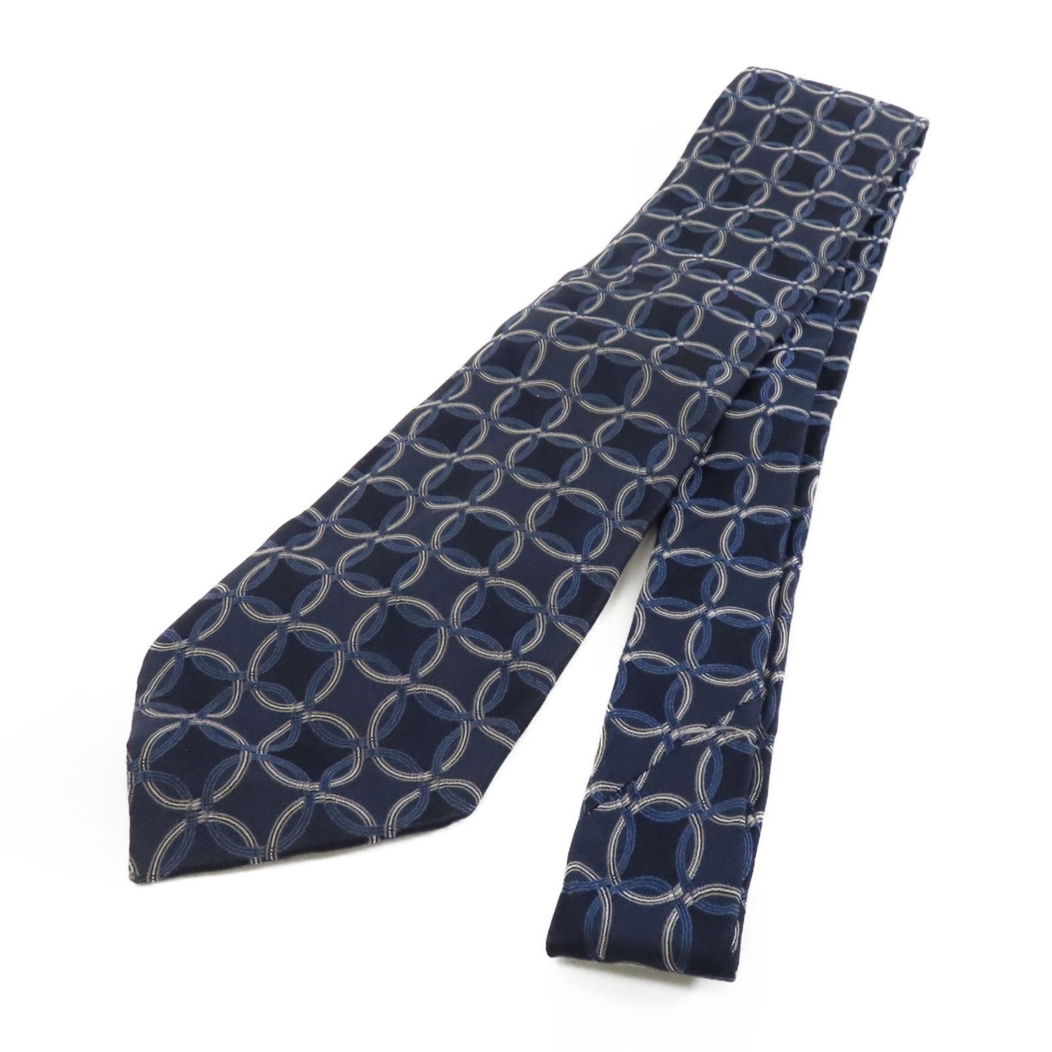 Gucci Silk Tie Territory Indigo Tie Blue Silk