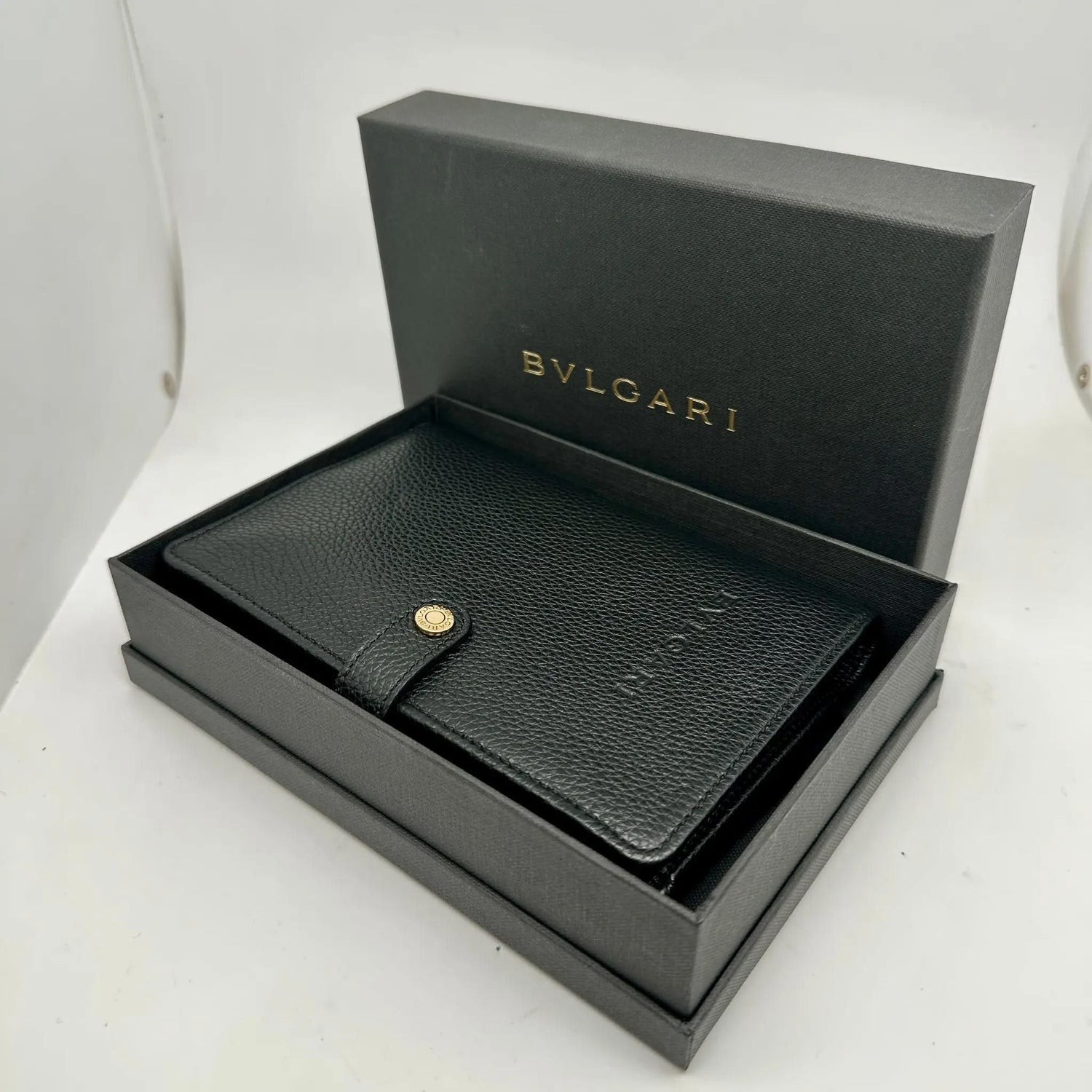 Bvlgari Diagono XL 42mm 18k Yellow Gold White Dial Leather Mens Watch BB42GL