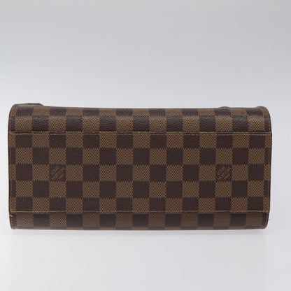 Louis Vuitton Damier Ebene Triana Hand Bag N 51155 Lv Auth