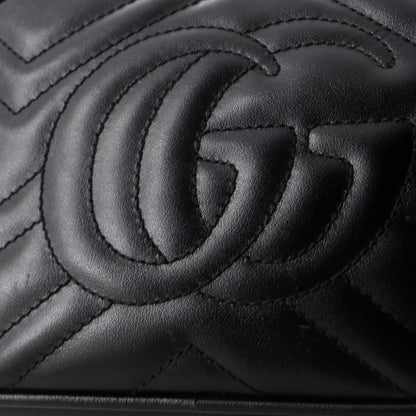 Gg Marmont Shoulder Bag Matelasse Leather Mini