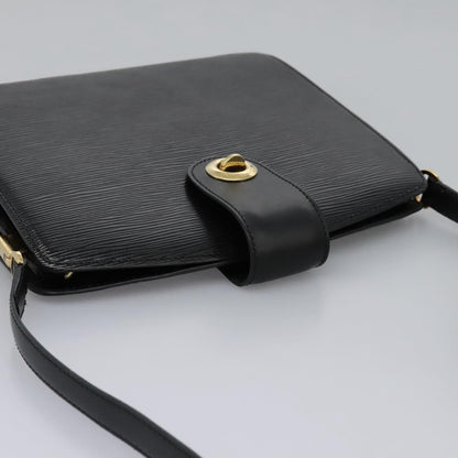 Louis Vuitton Epi Capuchin Shoulder Bag Black M 52342 Lv Auth