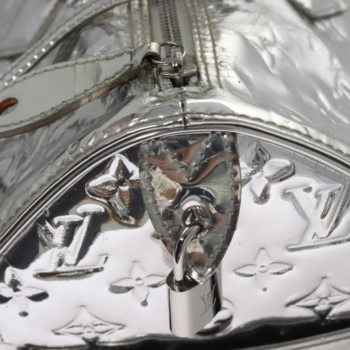 Louis Vuitton Monogram Miroir Speedy 30 Hand Bag Argent M 95786 Lv Auth