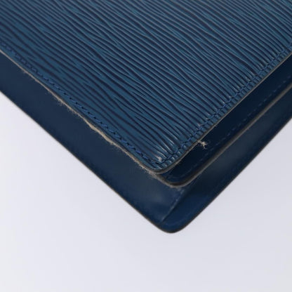 Louis Vuitton Epi Capuchin Shoulder Bag Blue M 52345 Lv Auth