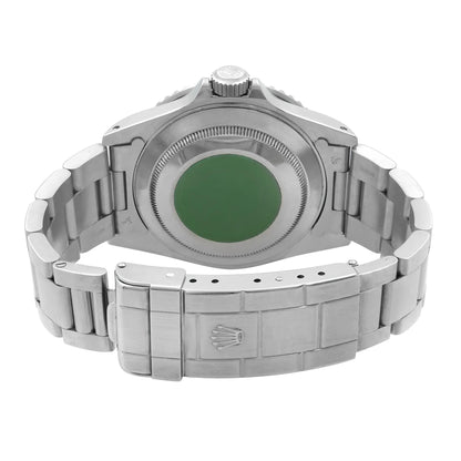 Rolex Submariner Date 40mm Holes Steel None Ceramic Black Dial Mens Watch 16610