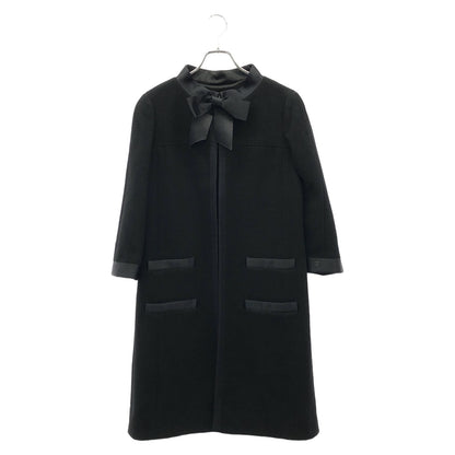 Chanel Black Coat Other Coat Wool P 26923v 17027