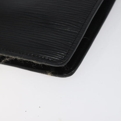 Louis Vuitton Epi Montaigne 27 Clutch Bag Black M 52652 Lv Auth