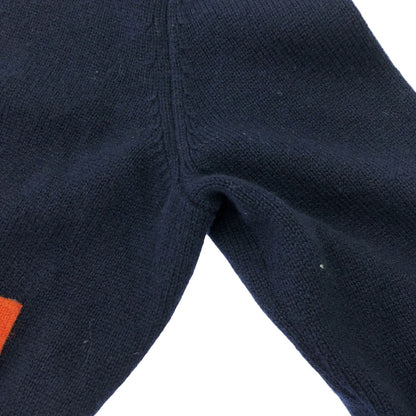 Chanel Navy Cardigan Cashmere