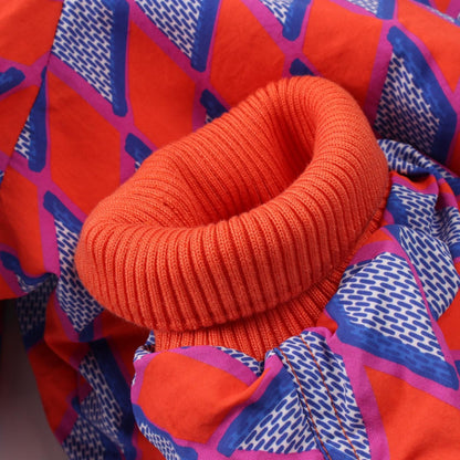 Louis Vuitton Diamond Damier Orange Multicolor Blouson Rm 222pp 0hnb 73e