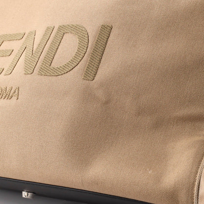 Fendi Cut Out Handle Shopper Tote Canvas Large
