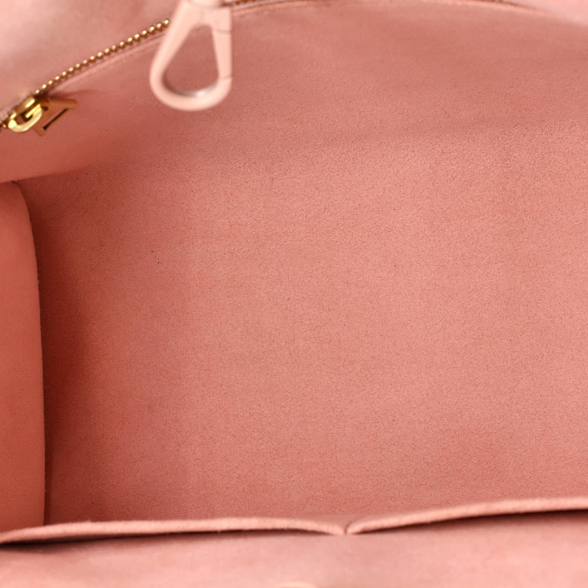 Louis Vuitton Lockme Monochrome Tote Leather Pm