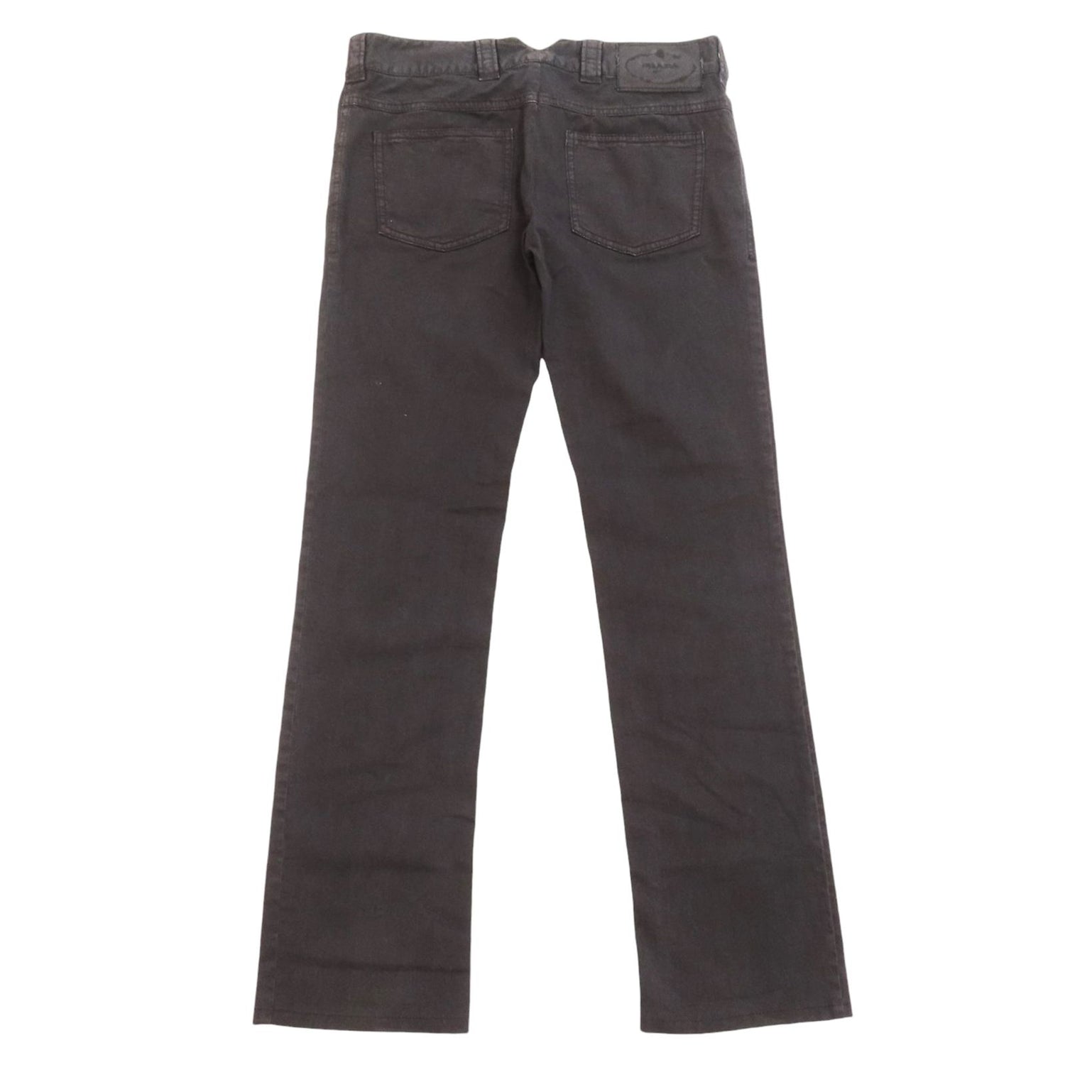 Prada Black Cotton Pants 40