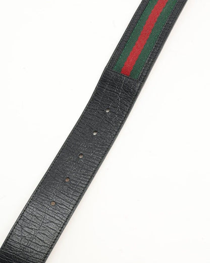 Gucci Interlocking G Leather Belt