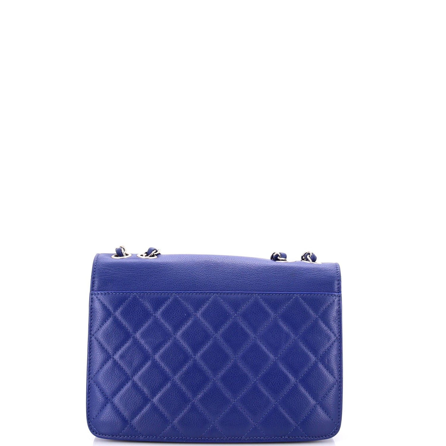 Chanel CC Box Flap Bag Quilted Calfskin Small