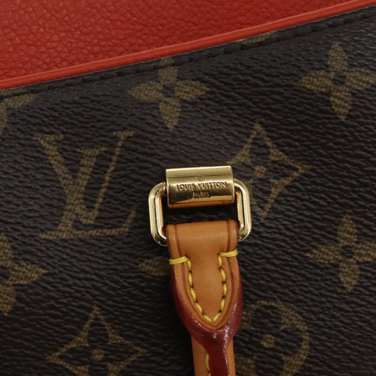 Louis Vuitton Monogram Pallas Hand Bag M 41175 Lv Auth