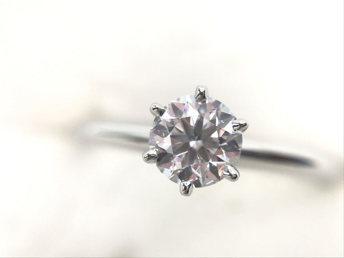 Tiffany & Co. Solitaire .45ct Pt950 34g Ring