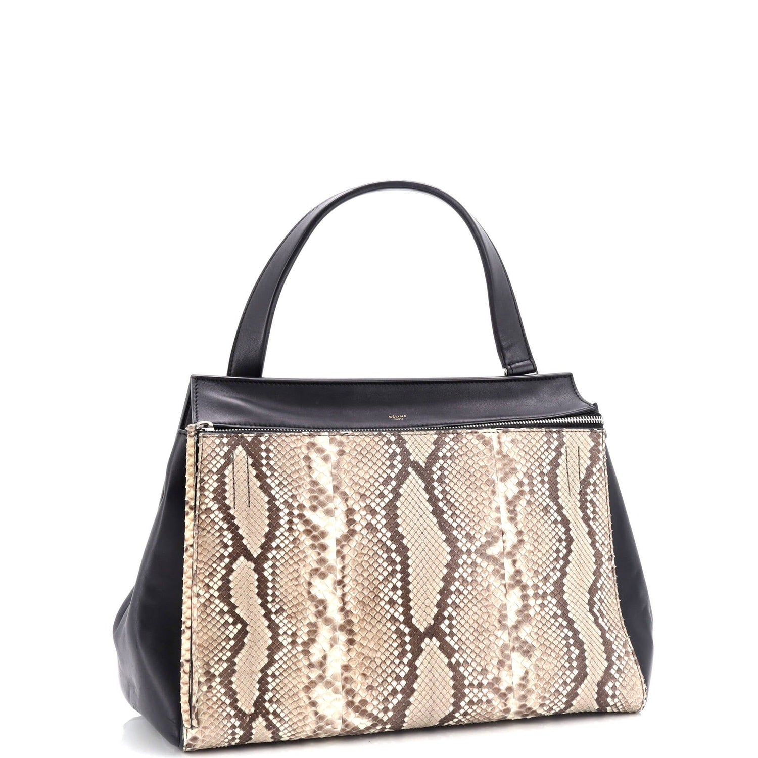 Celine Edge Bag Python And Leather Medium