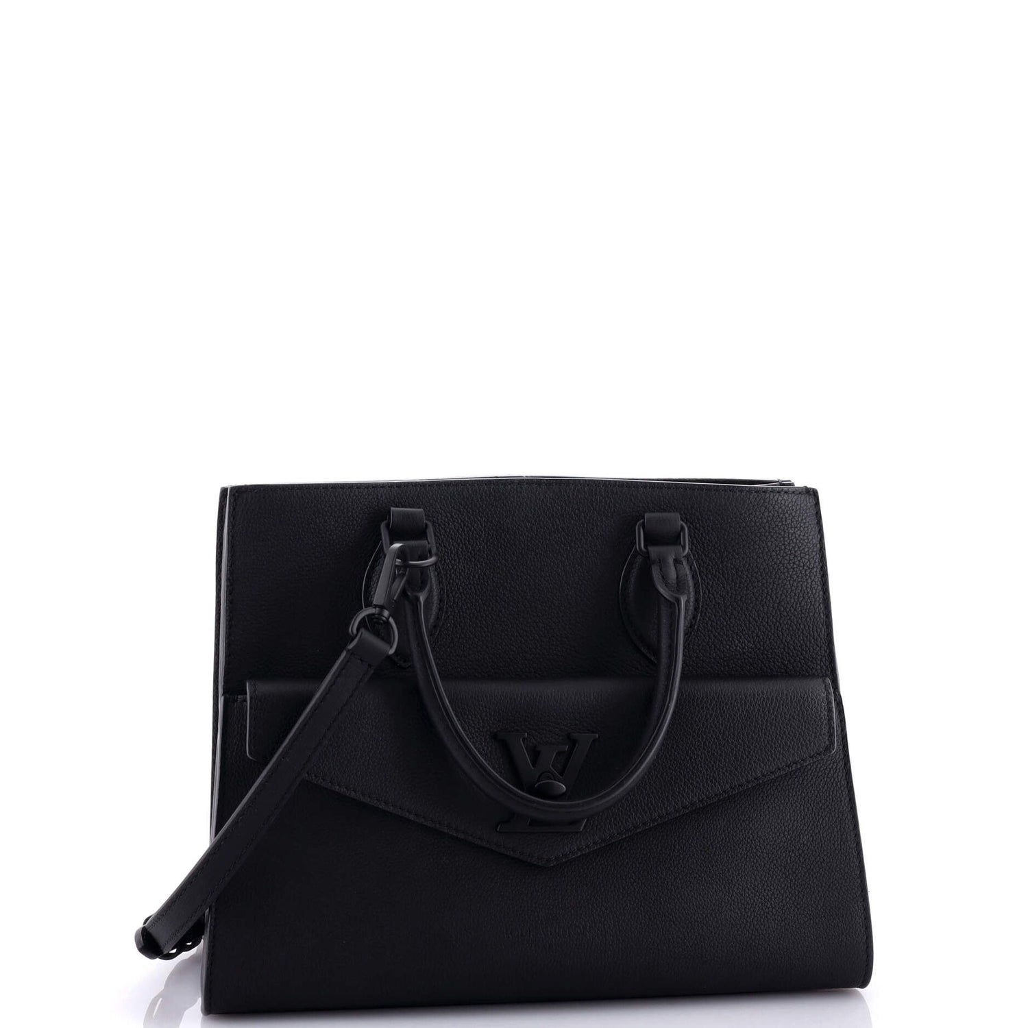 Louis Vuitton Lockme Monochrome Tote Leather Pm