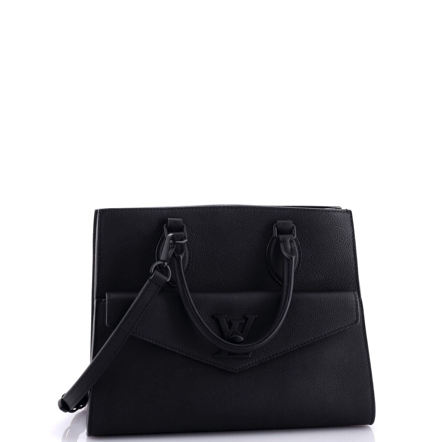 Louis Vuitton Lockme Monochrome Tote Leather Pm