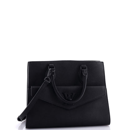 Louis Vuitton Lockme Monochrome Tote Leather Pm