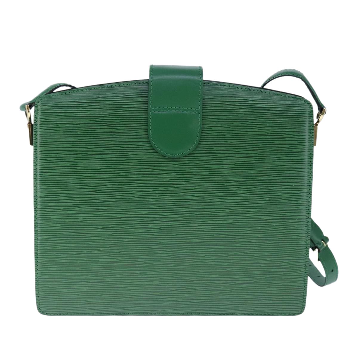 Louis Vuitton Epi Capuchin Shoulder Bag Green M 52344 Lv Auth