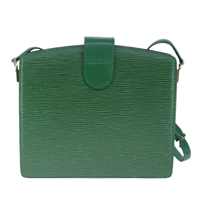 Louis Vuitton Epi Capuchin Shoulder Bag Green M 52344 Lv Auth