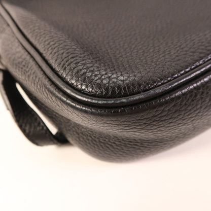 Gucci Cowhide Leather Shoulder Bag Black Calfskin (cowhide) 308364