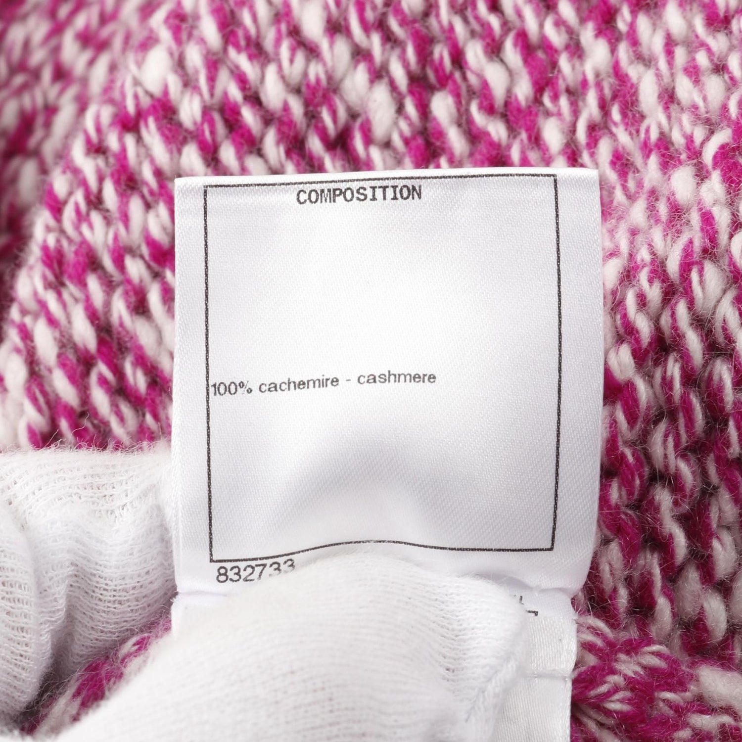 Chanel Purple White Cardigan Cashmere P 59844k 07799