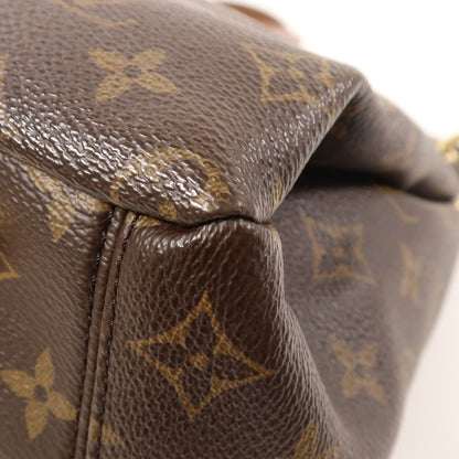 Louis Vuitton Monogram Pallas Hand-milled Shoulder And Back Bags Brown Noir 2way Shoulder Bag M 41064
