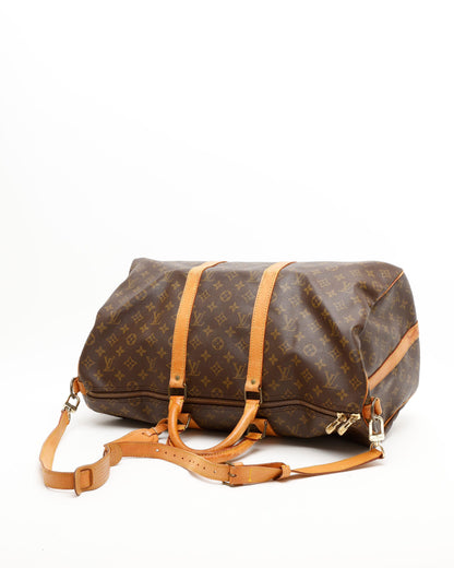Louis Vuitton Monogram Keepall Bandoliered 50 Weekend Bag