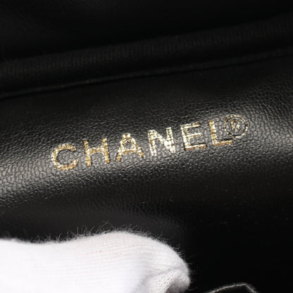 Chanel Coco Mark Handbag A 01998 Calfskin Grained CalfskinBlack