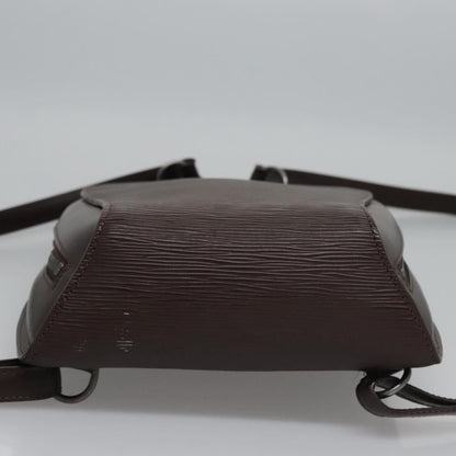 Louis Vuitton Epi Mabillon Backpack Mocha M 5223d Lv Auth