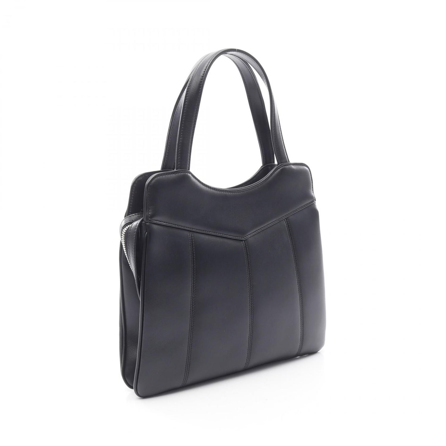 Gucci Petite Gg Handbag Black Leather 745918
