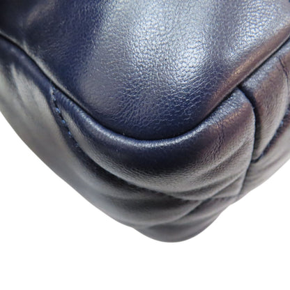 Chanel Matelasse 19 Chain Shoulder Bag Lambskin Blue As 1160