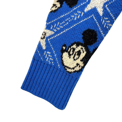 Gucci Disney Wool Cardigan Blue Xs 601565