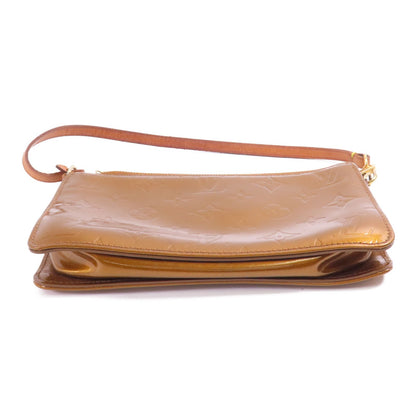 Louis Vuitton Vernis Monogram Venis Lexington Accessory Pouch Gold Handbag M 91010