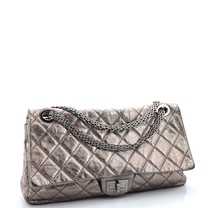 Chanel Reissue 2.55 Flap Bag Quilted Metallic Aged Calfskin 227