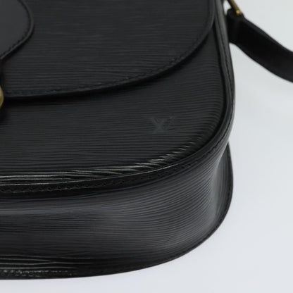 Louis Vuitton Epi Monogram Saint Cloud Gm Bag Black Noir M 52192 Auth