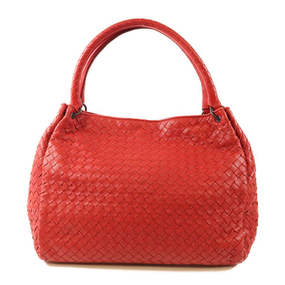 Bottega Veneta Sheepskin Leather Shoulder Bag Red Lambskin (sheep Leather)