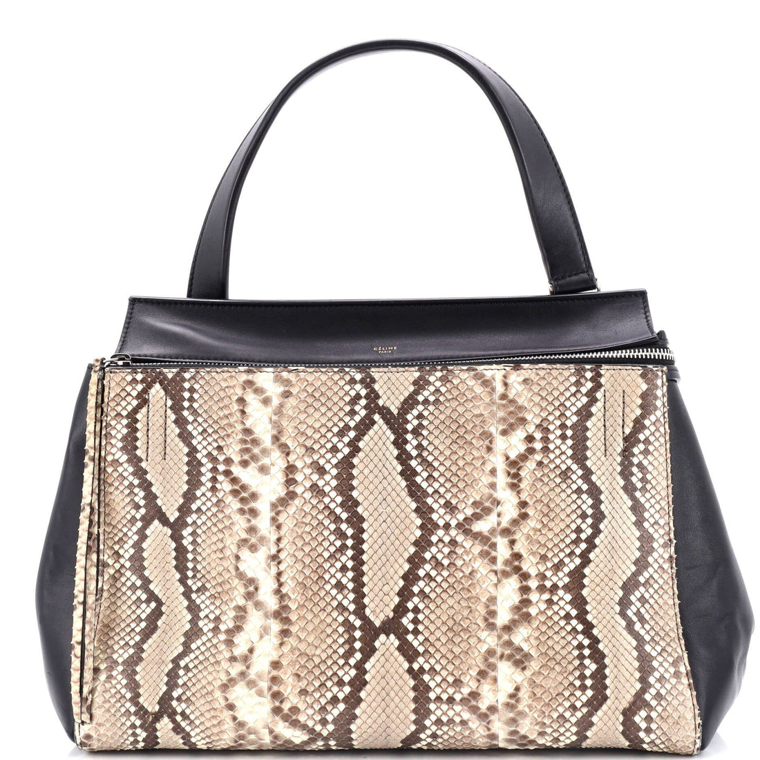 Celine Edge Bag Python And Leather Medium