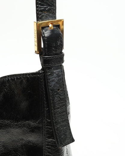 Fendi Patent FF Shoulder Bag