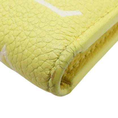 Louis Vuitton Victorine Small Wallet Empreinte Yellow M 81428