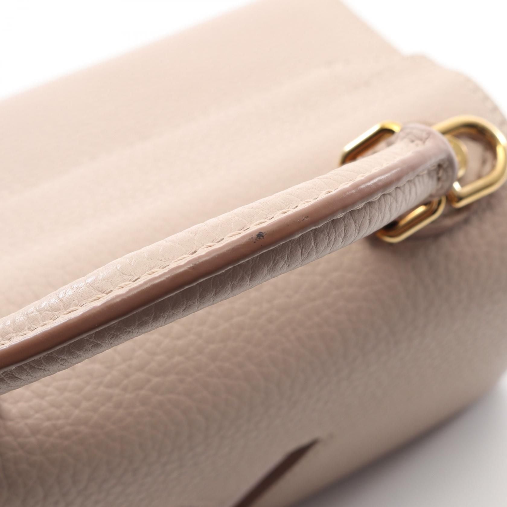 Louis Vuitton Twist One Handle Bb Beige Gurege Handbag M 59090